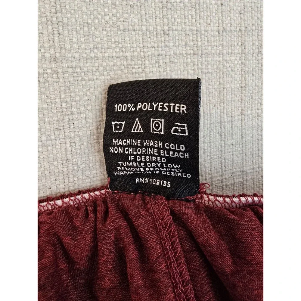 NBA Mens Large L Basketball Shorts Burgundy Maroon Heather Moisture Wicking Gym